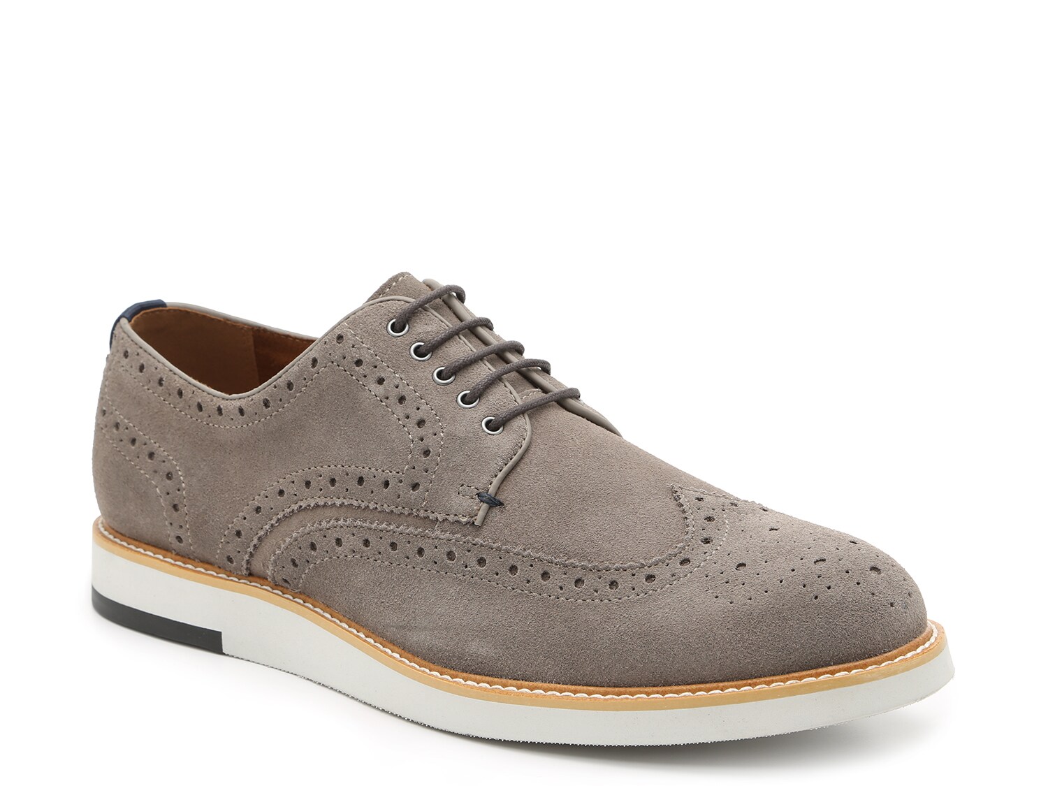 Men's Grey Wingtip Shoes | DSW
