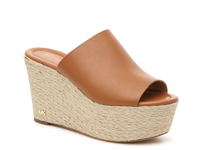 Michael michael kors cunningham wedge sandals best sale