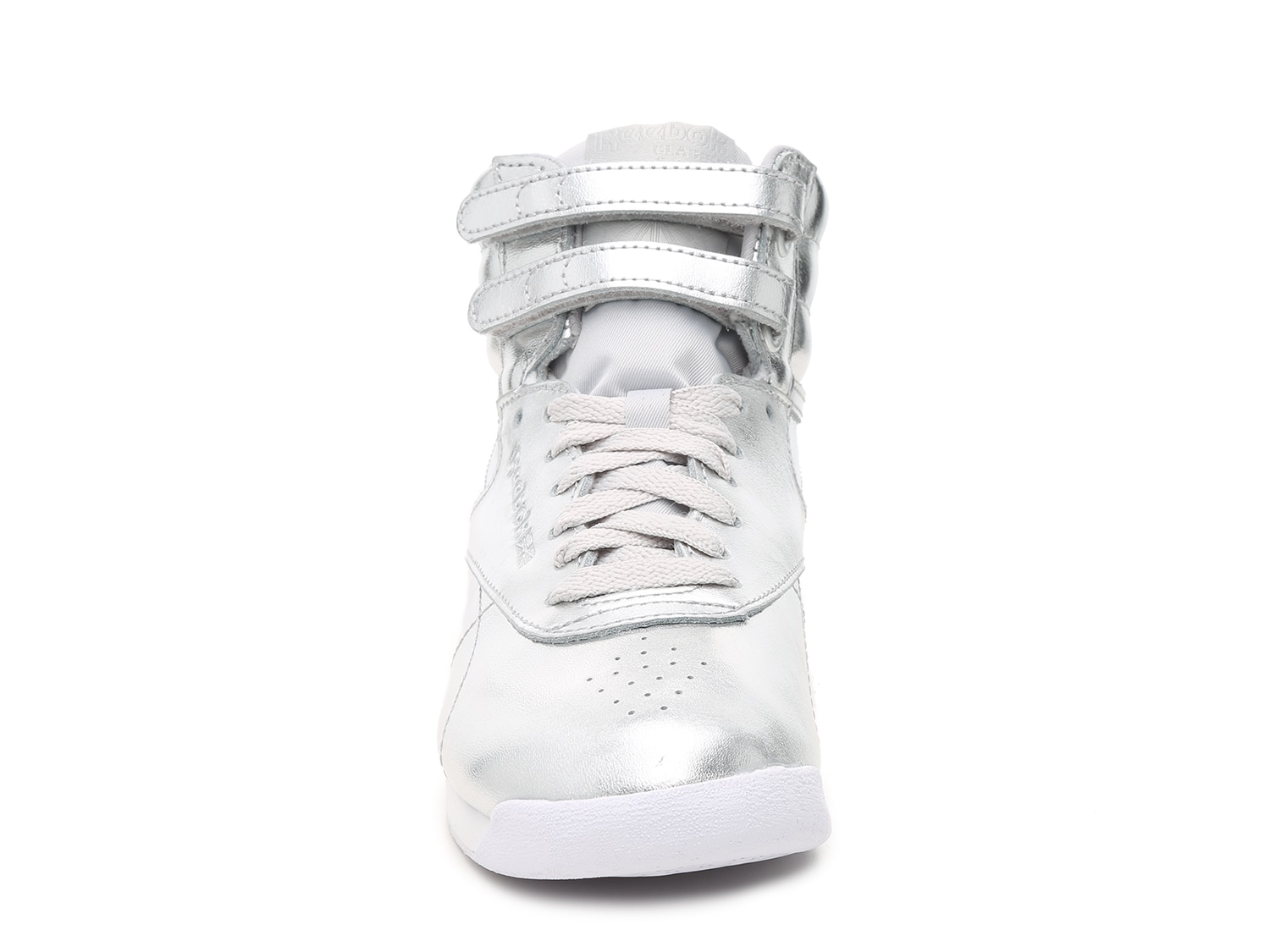 reebok freestyle hi mens silver