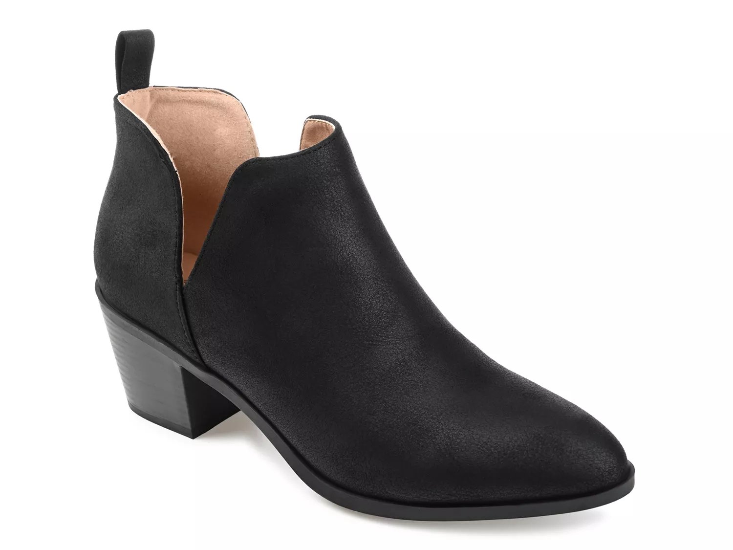 Journee Collection Wide Width Lola Bootie | Women's | Black | Size 8 | Boots
