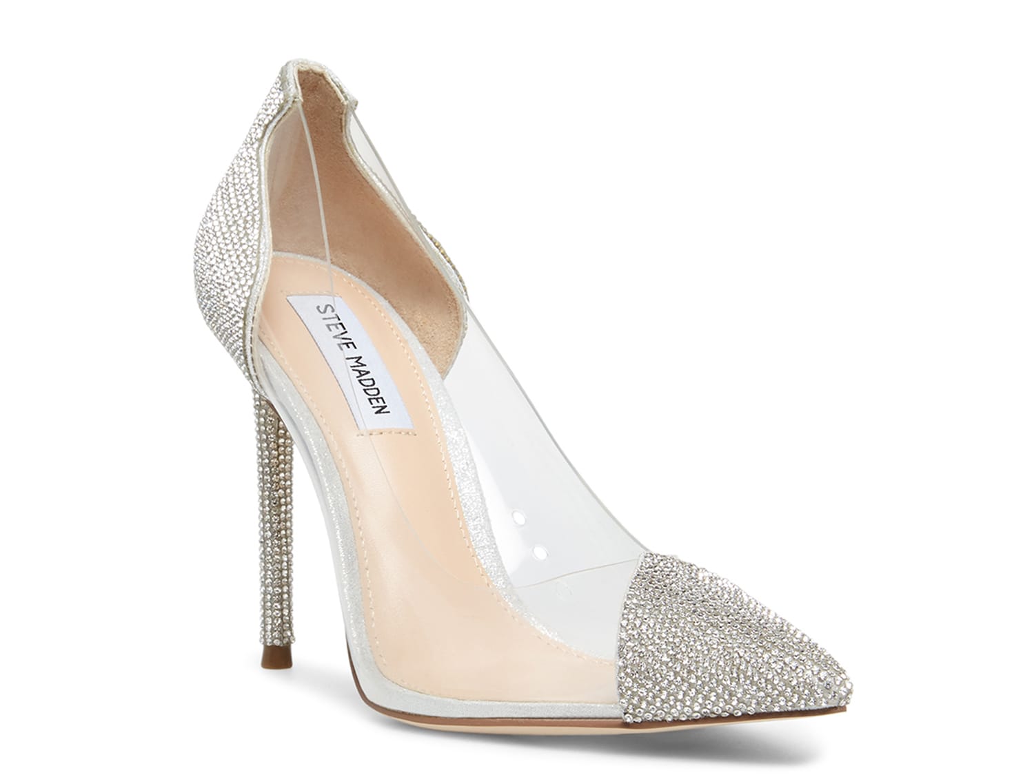 dsw clear heels