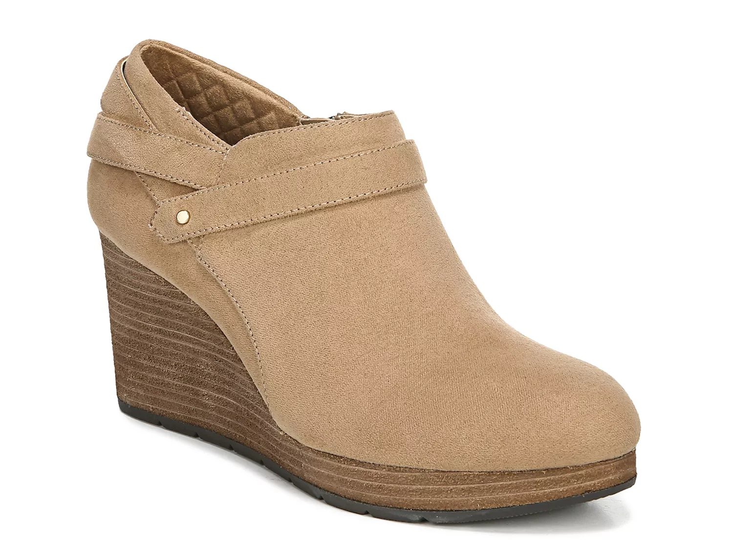 dr scholl's harlow wedge bootie