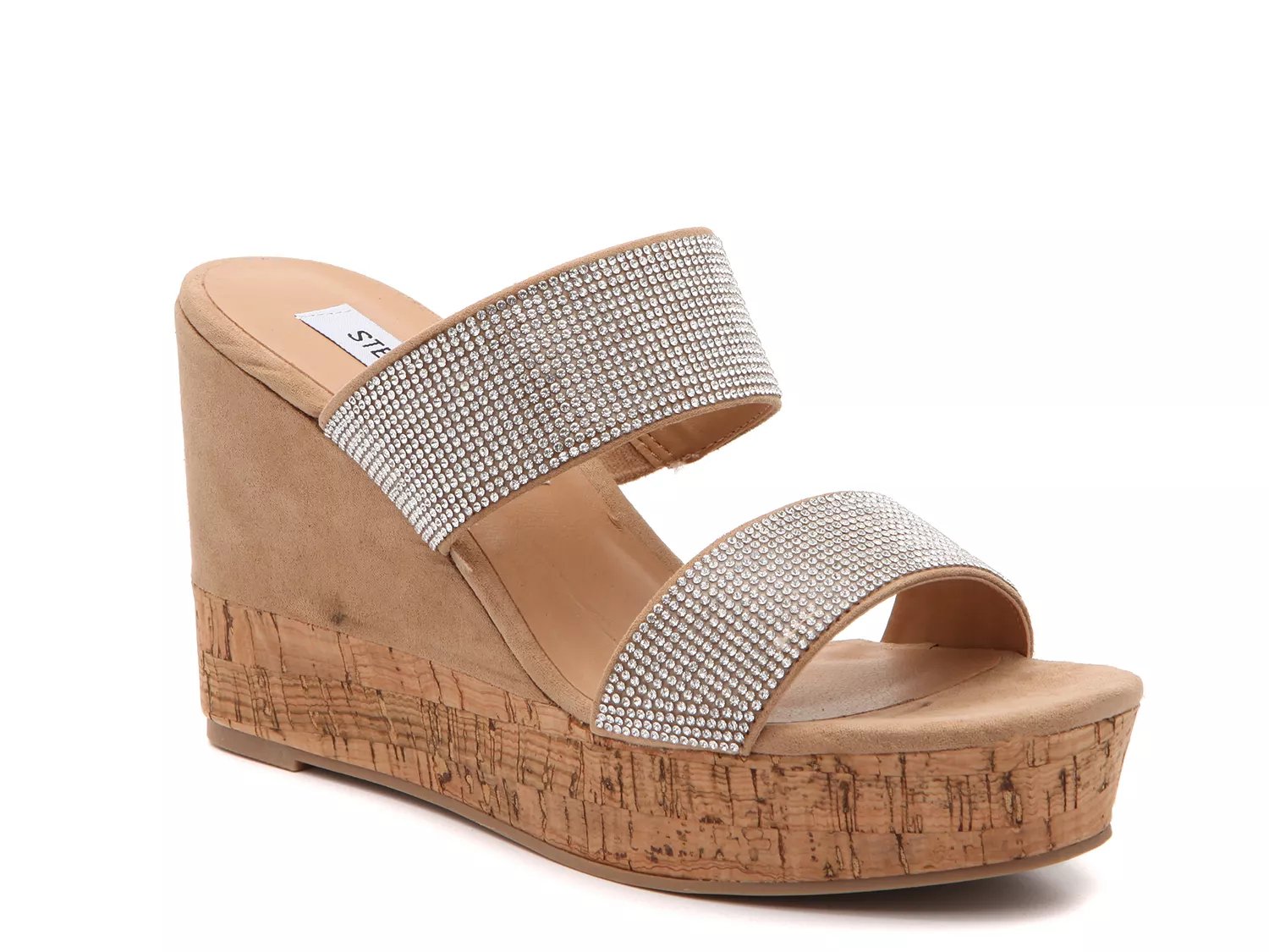 steve madden rhinestone wedges