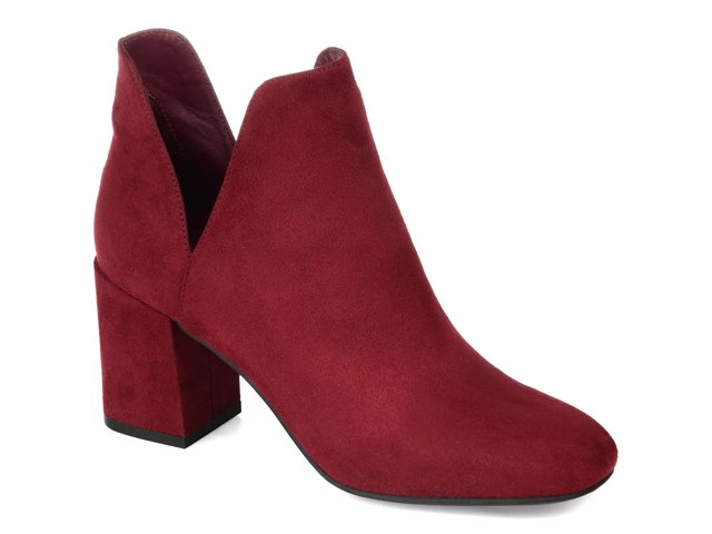 Burgundy booties dsw sales