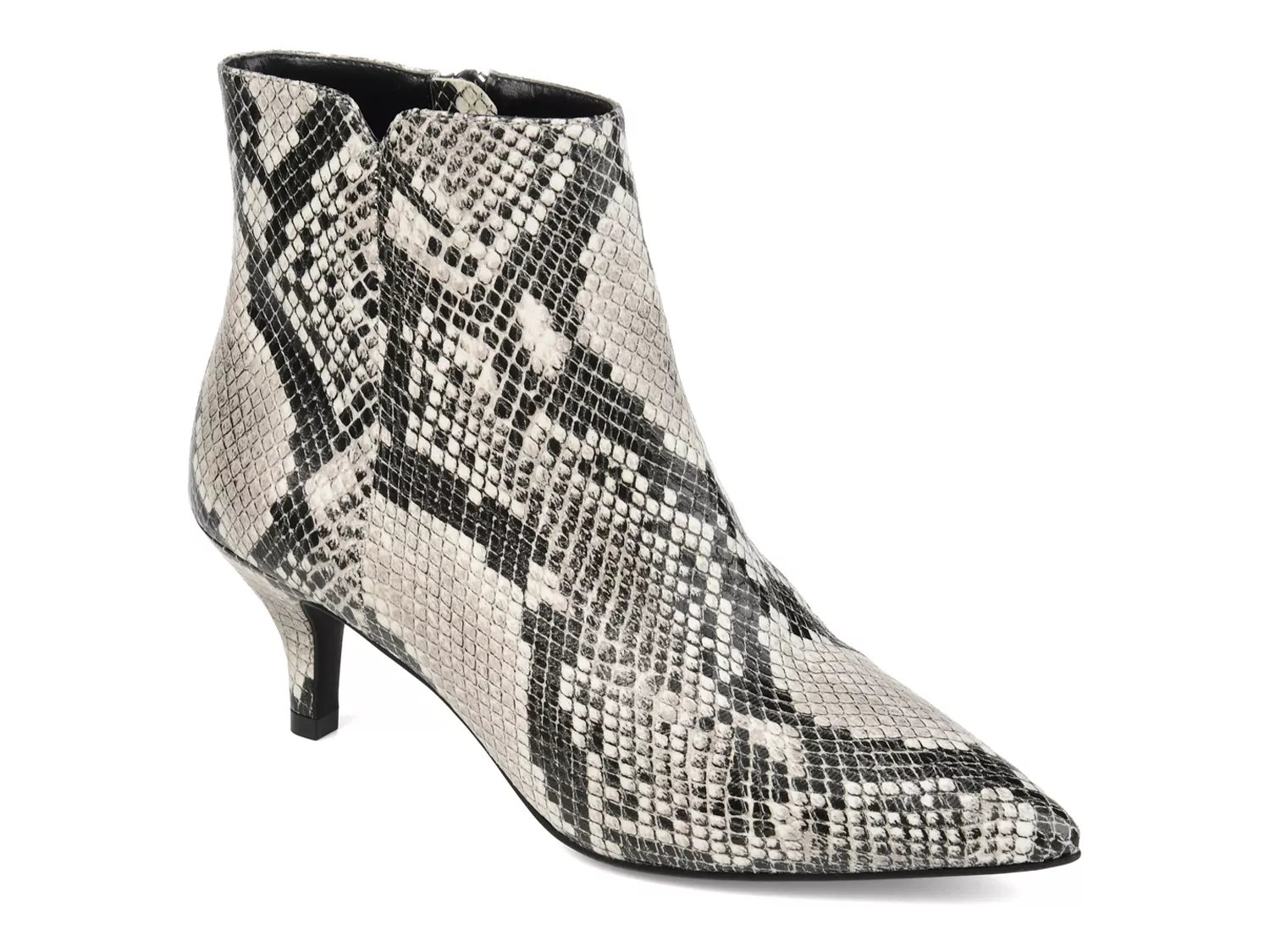 dsw snakeskin booties