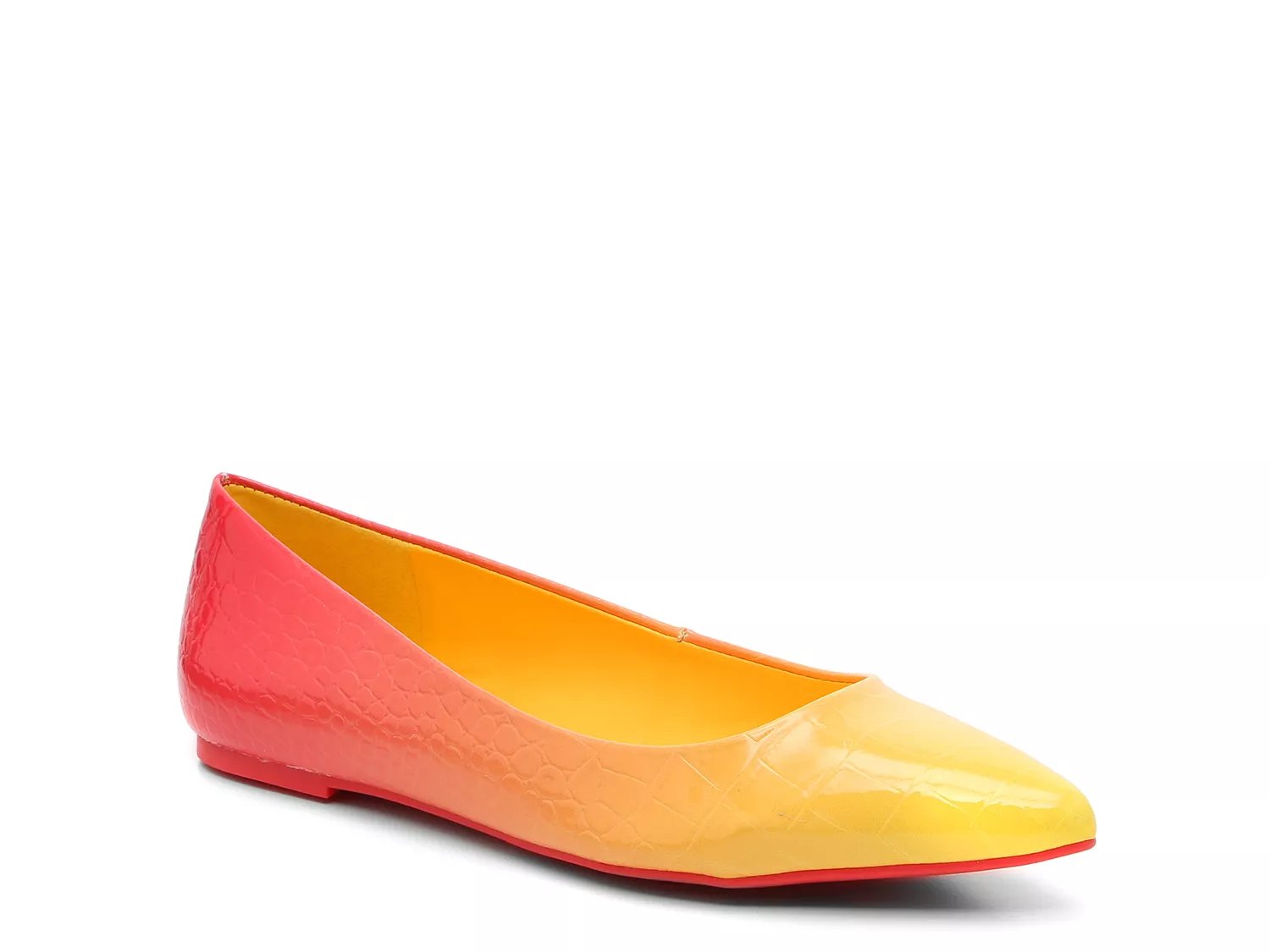 dsw yellow flats