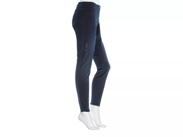 Hue distressed denim leggings shop