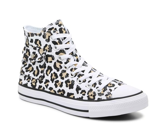 converse leopard high tops