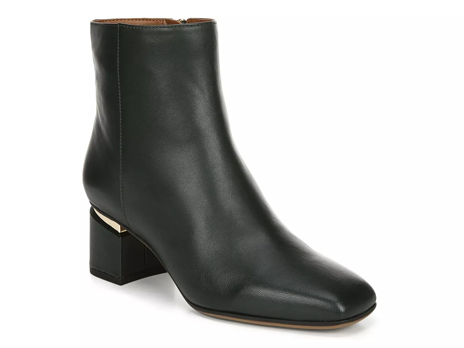 franco sarto square toe booties