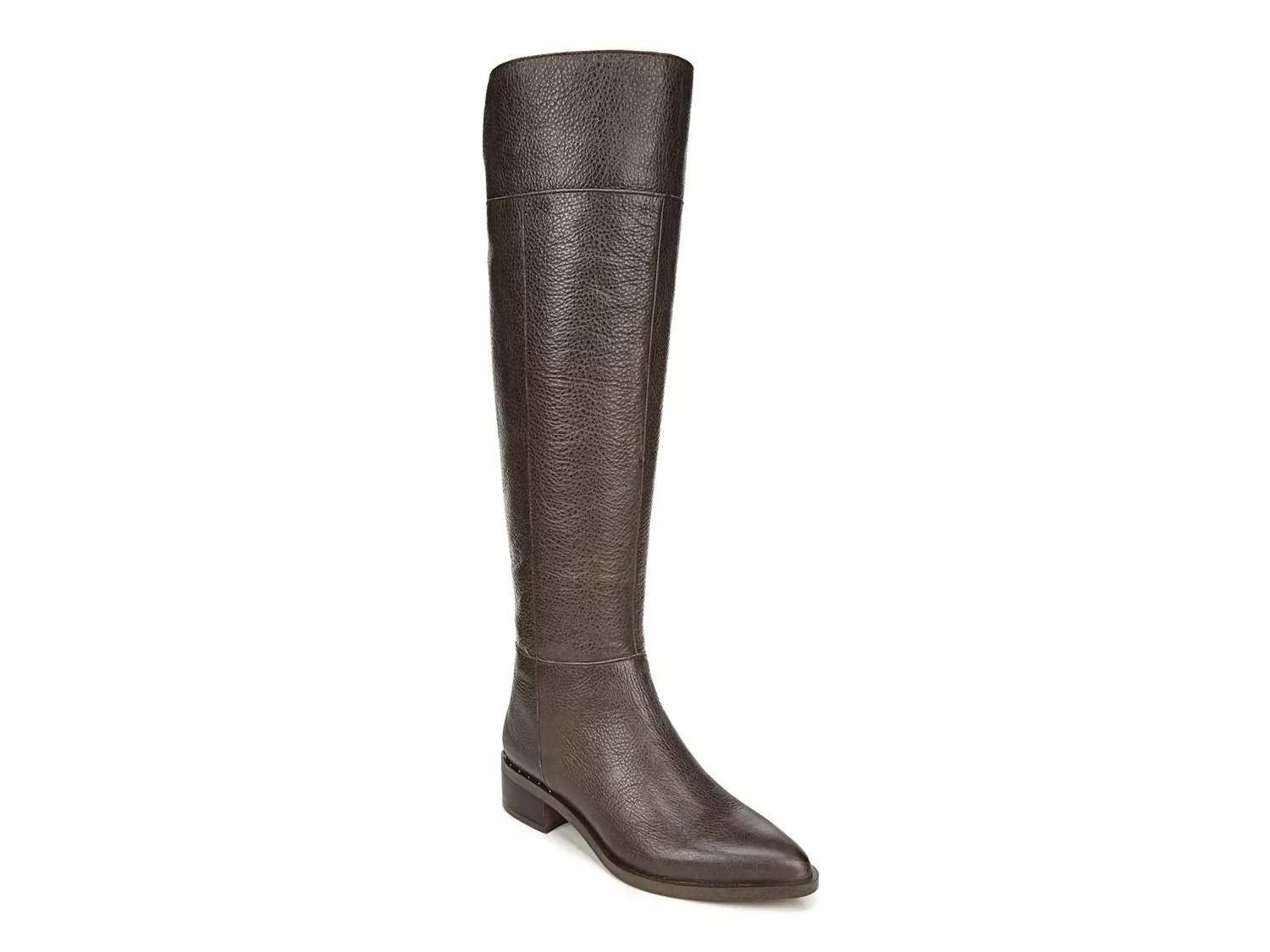 grey tall boots with heel