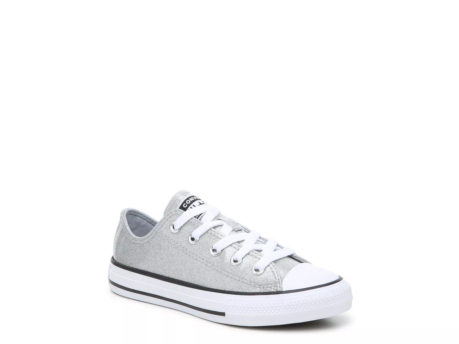 white sparkly converse womens