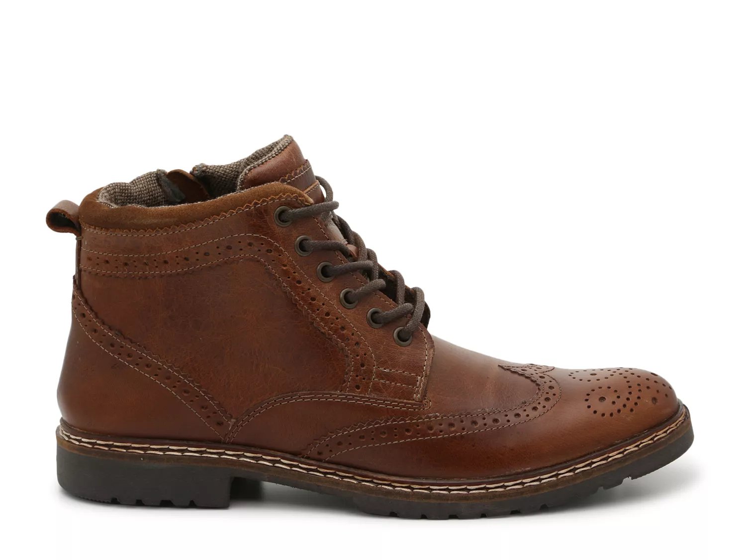 steve madden wingtip boots