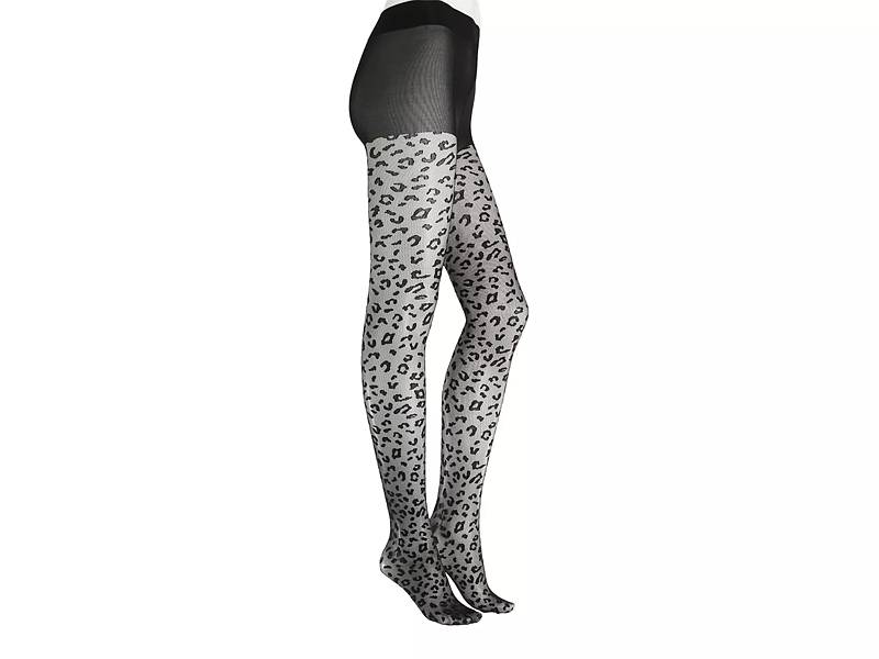 Lemon Faux Translucent Fleece Lined Tights Free Shipping DSW