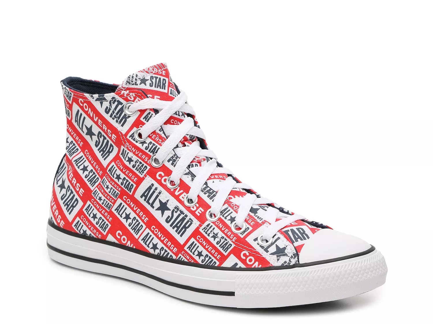 dsw red converse