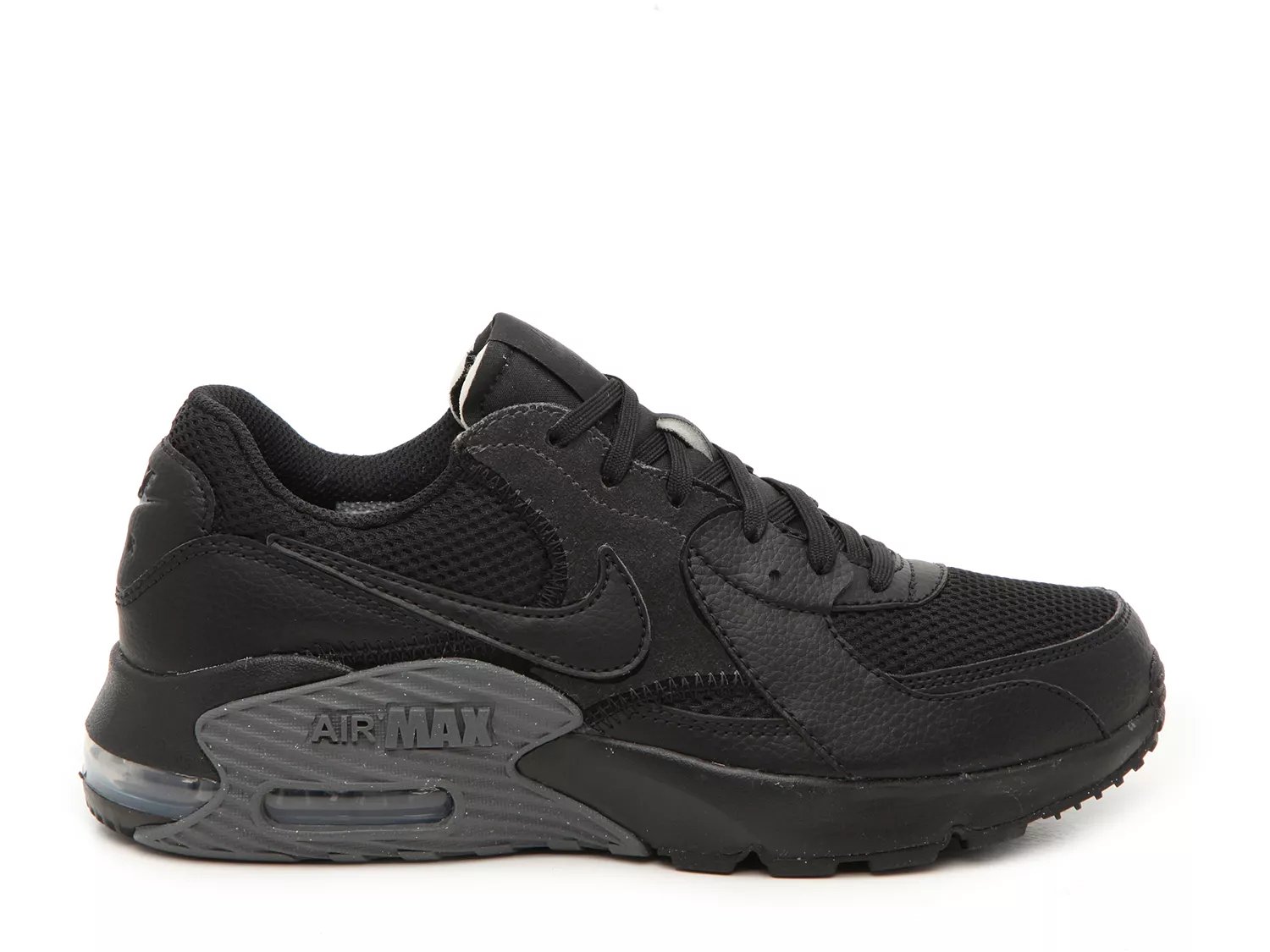 nike black air max excee trainers