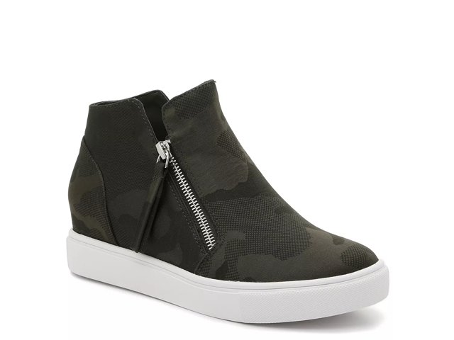 steve madden wedge sneaker dsw
