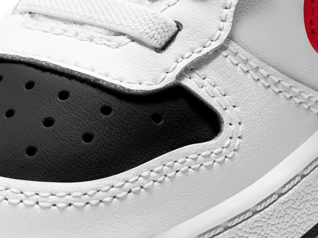 Nike Air Force 2 Low Sneaker Toddlers White Black