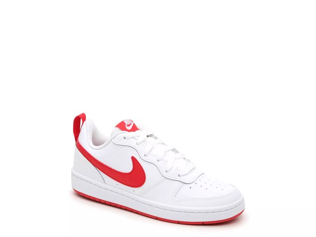 Nike Court Borough Low Basketball Shoe Kids