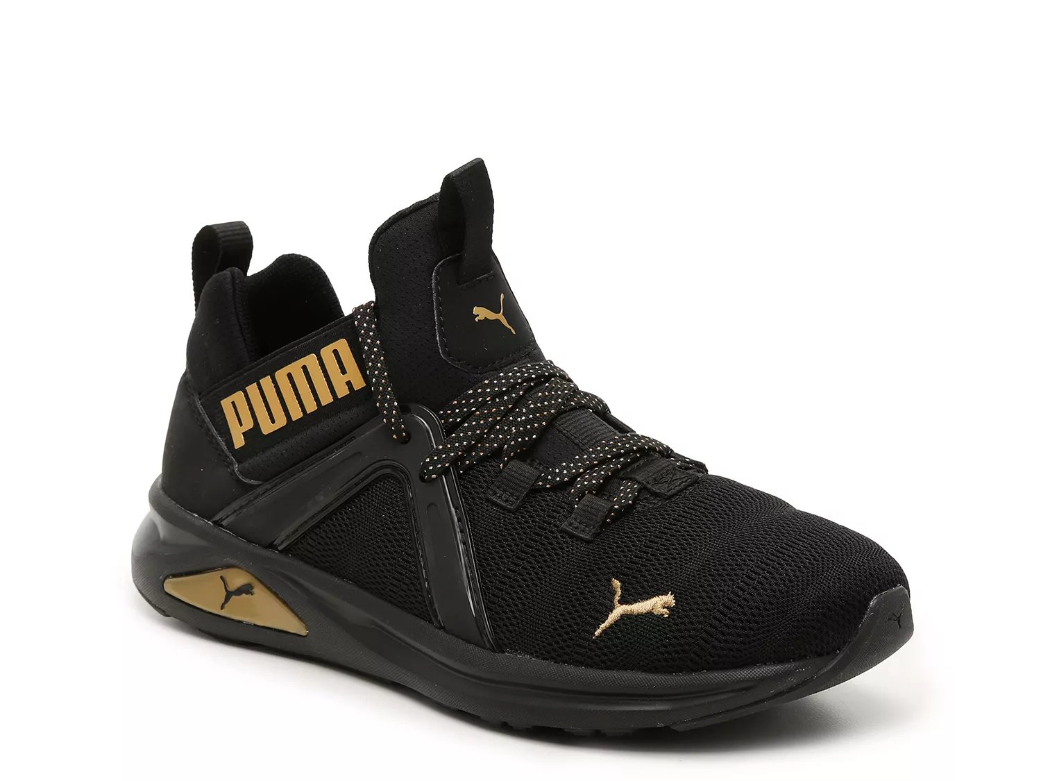 puma enzo black and gold