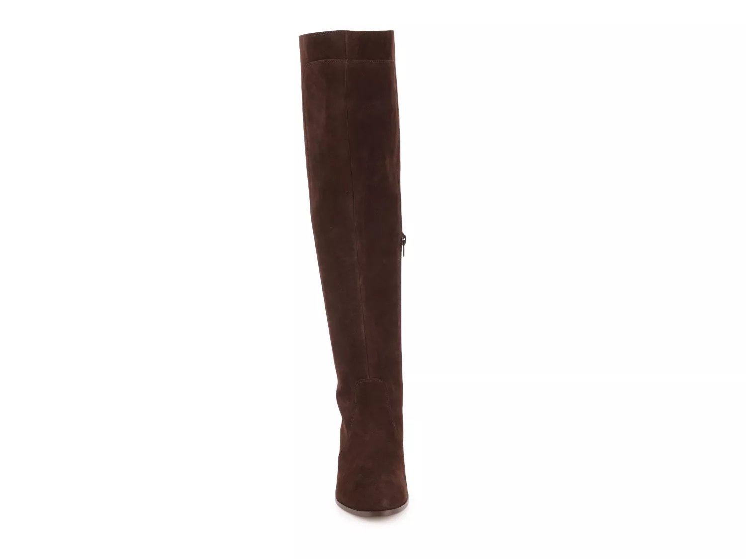 kitten heel tall boot