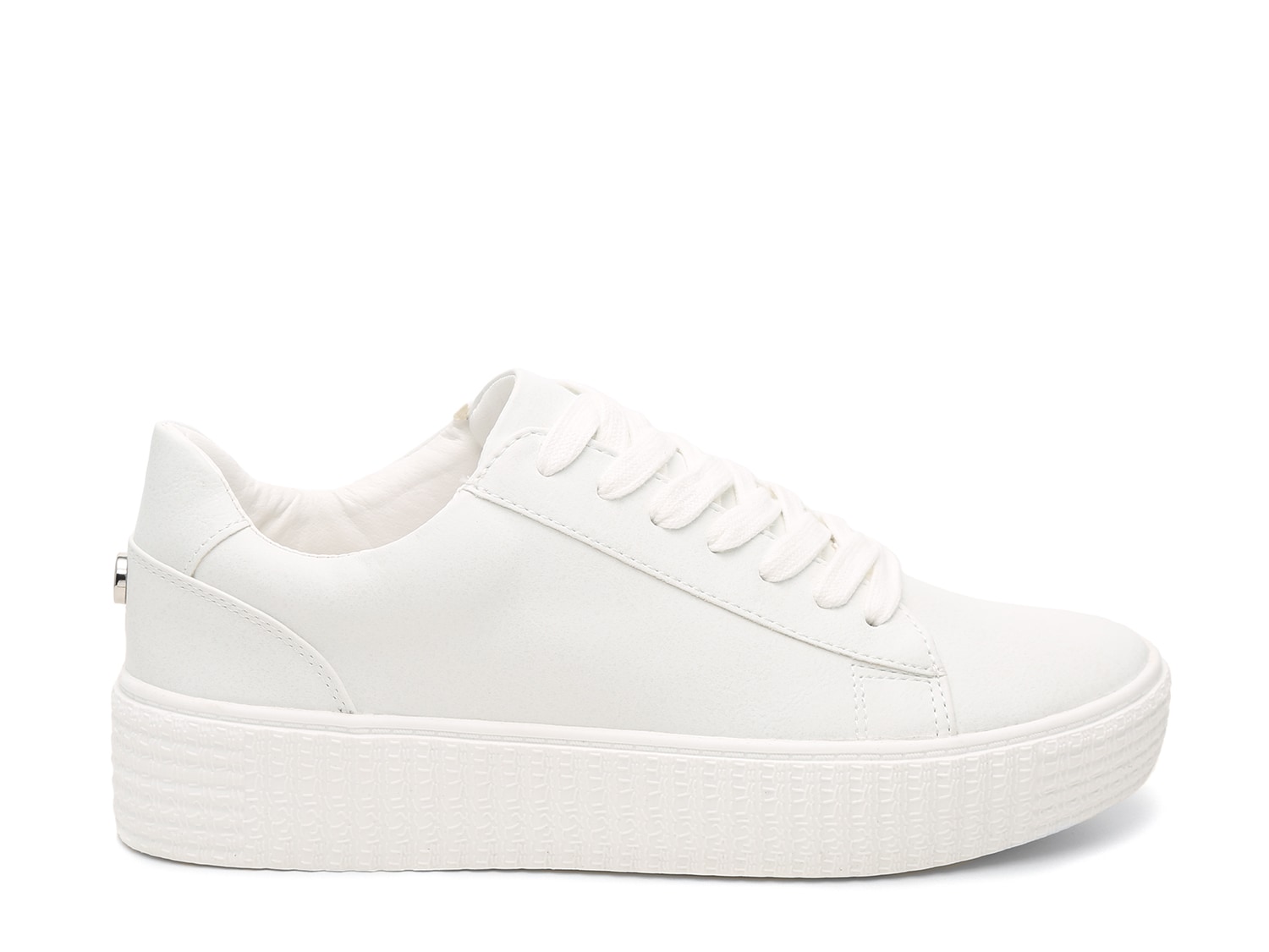 white platform sneakers slip on