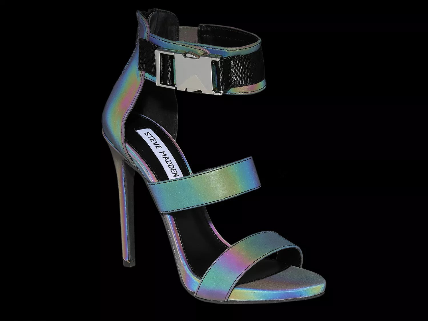 steve madden holographic shoes