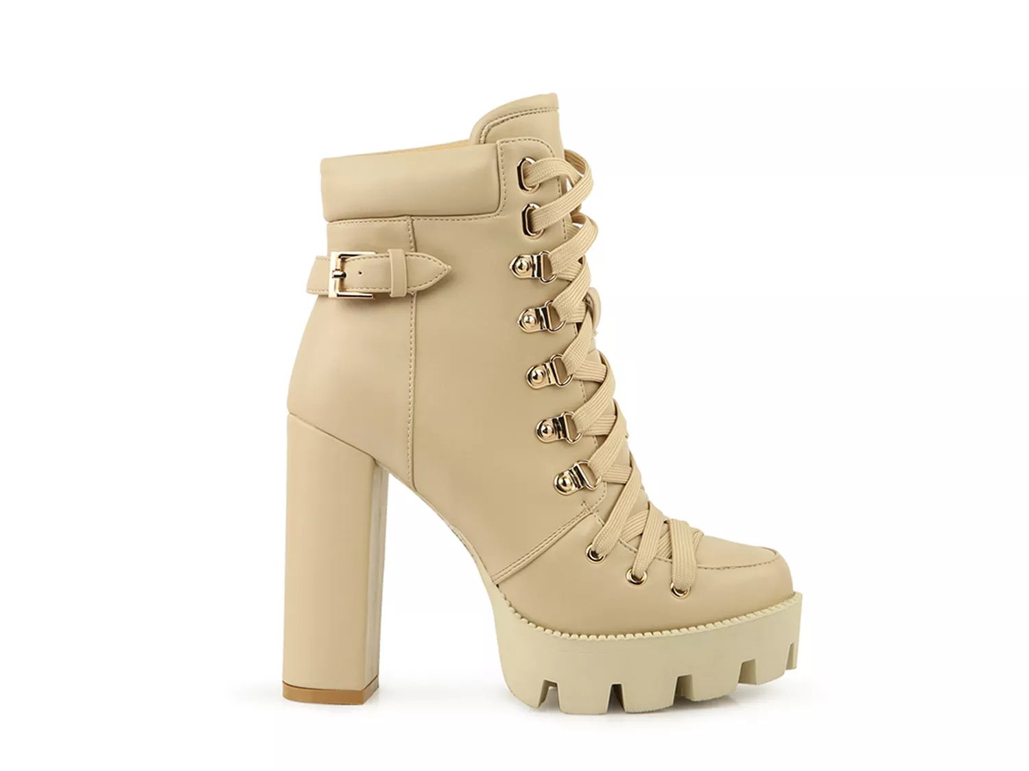 dsw combat heel boots
