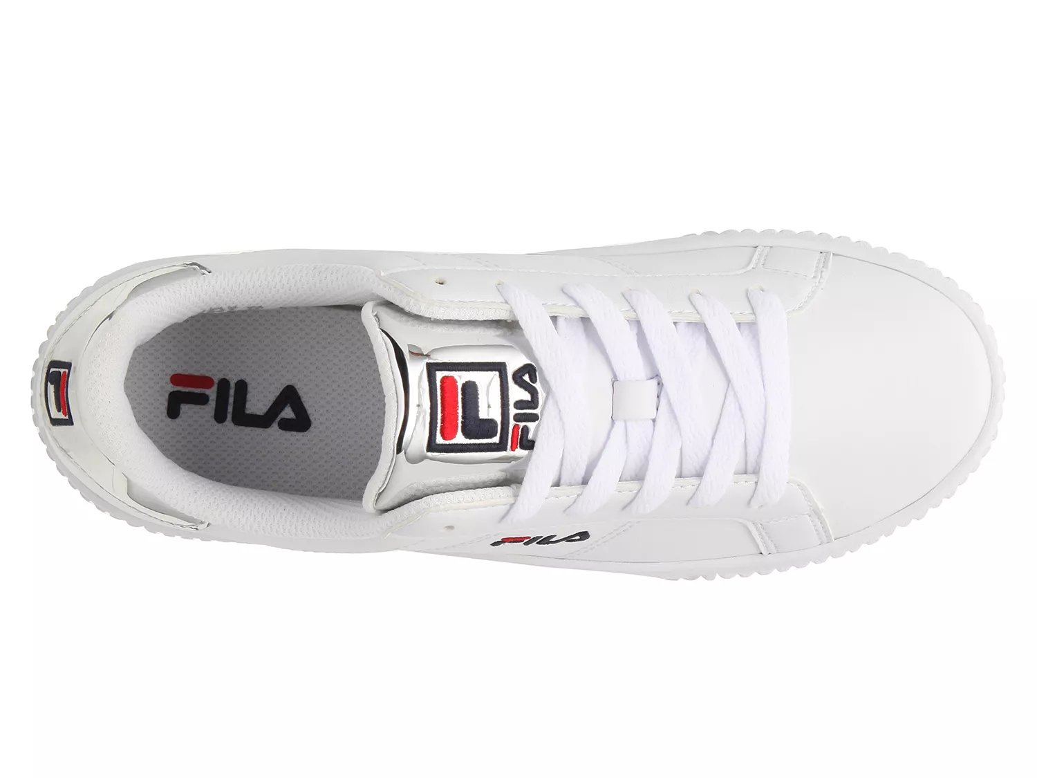 fila platform trainers womens