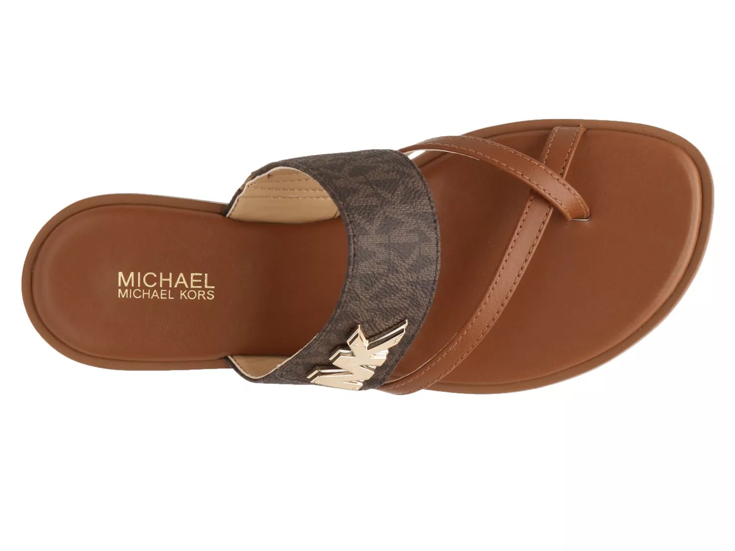 michael kors flip flops dsw