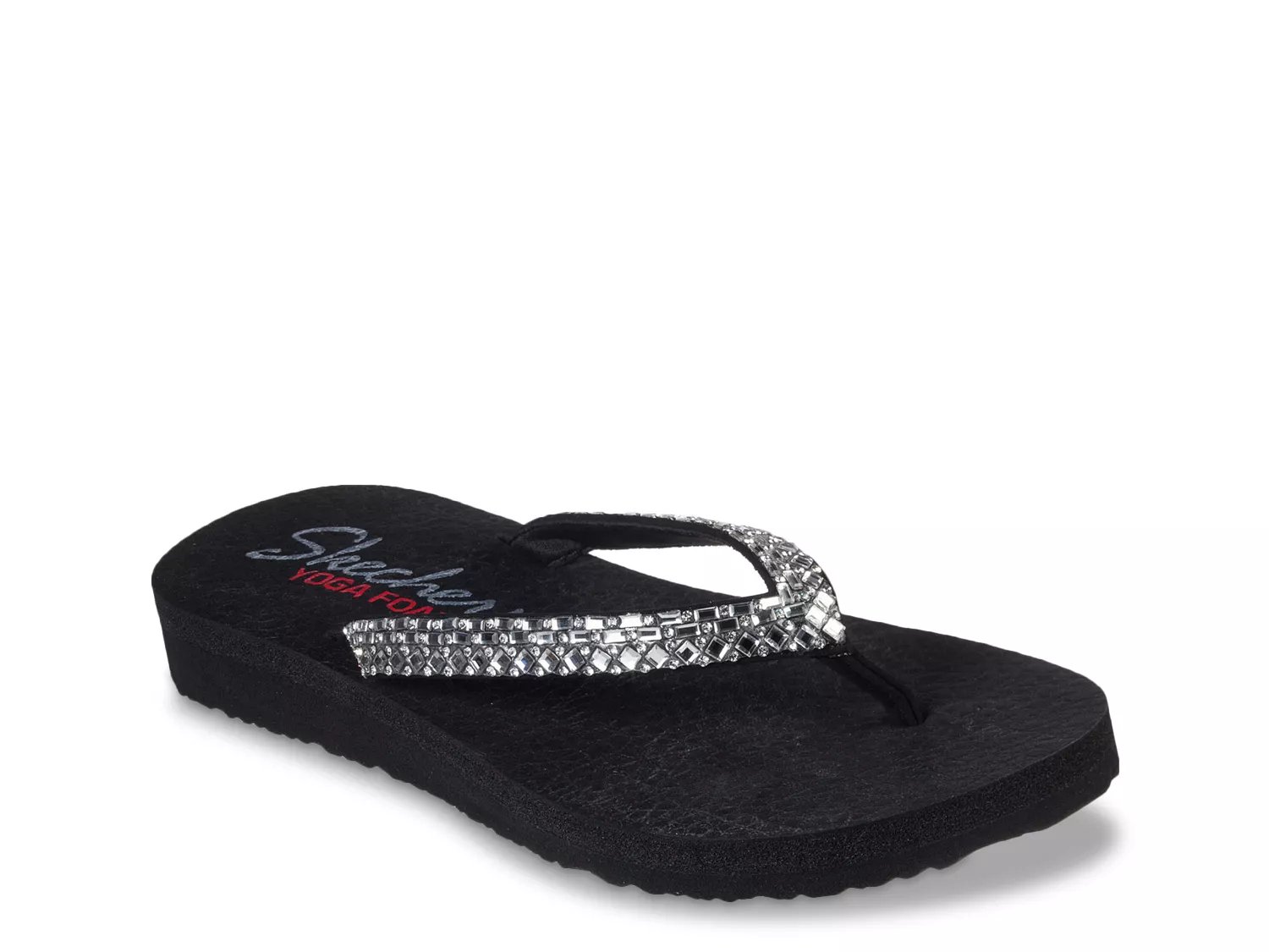 sketchers flip flops women