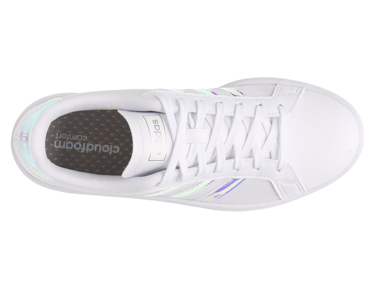 adidas grand court femme iridescent