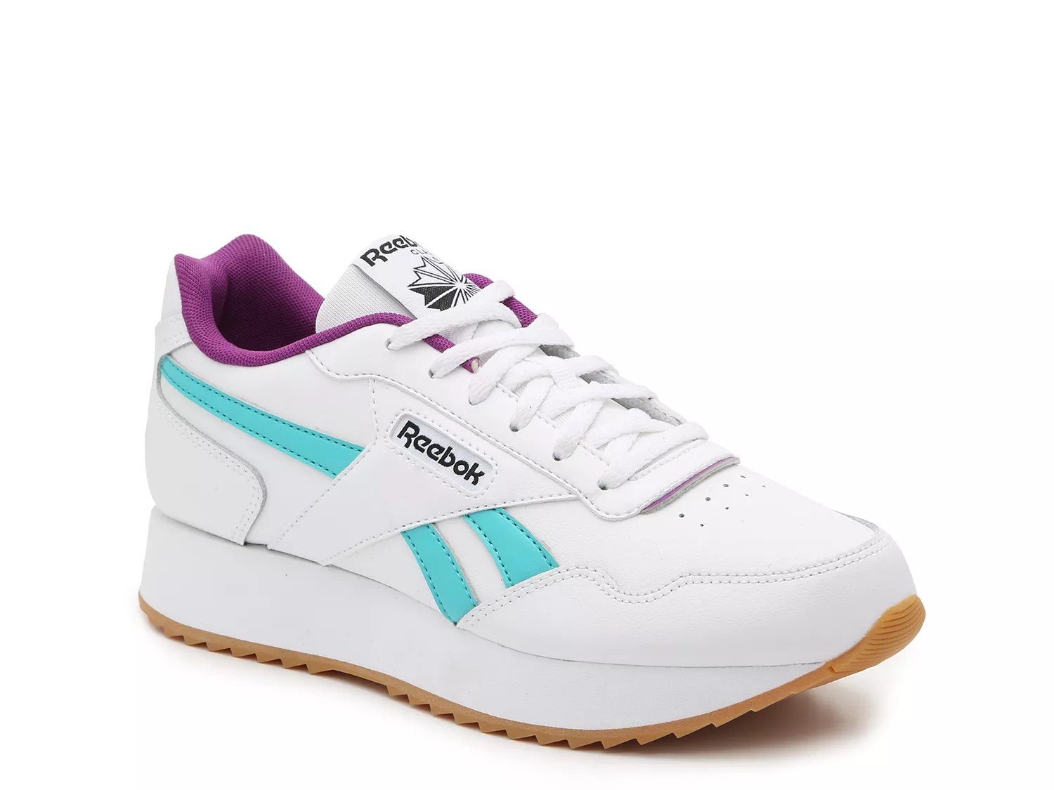 reebok purple sneakers