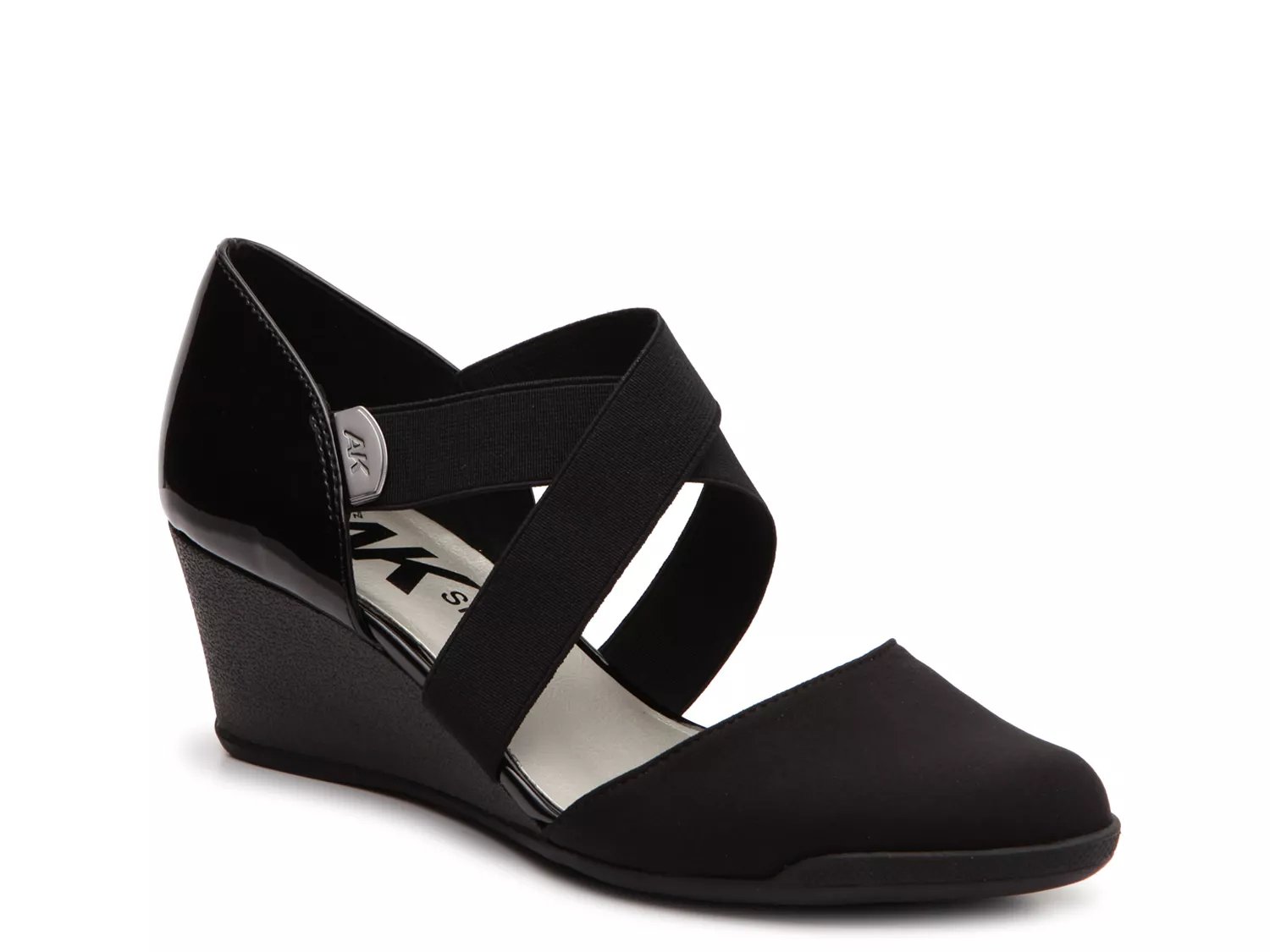 anne klein black and white shoes