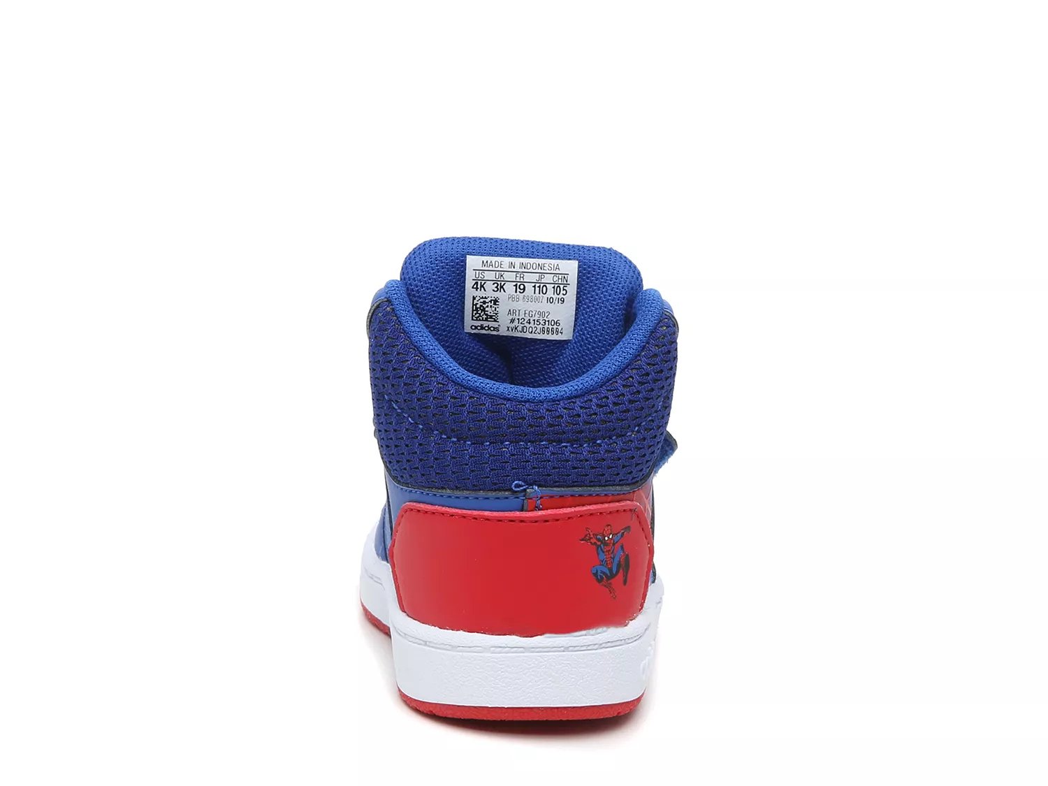 hoops mid 2.0 shoes spiderman