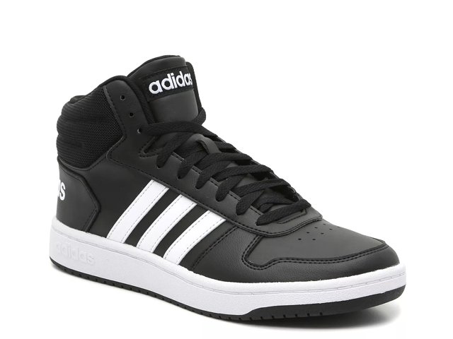Adidas men's hoops 2.0 mid sneaker discount