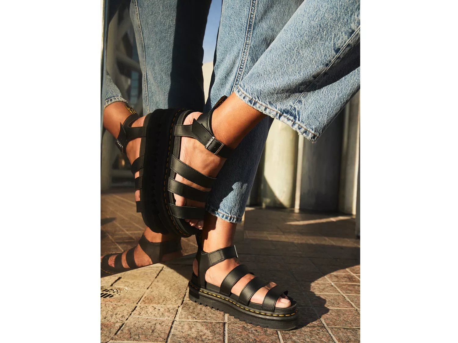 Dr. Martens Blaire Platform Sandal - Women's | DSW