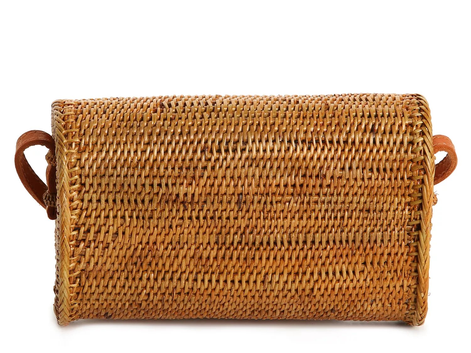 rattan crossbody bag