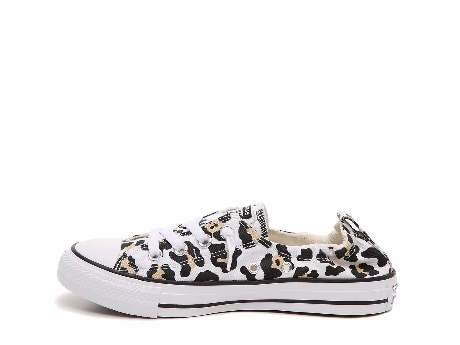 dsw leopard converse