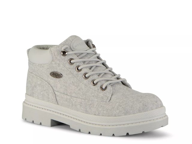 White deals lugz boots