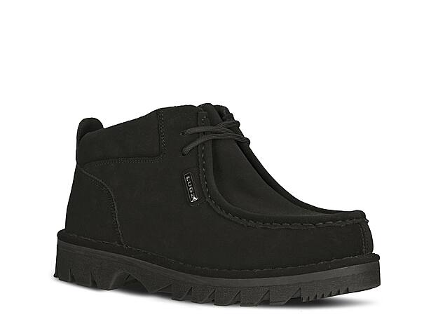 Lugz Revolution Black Black Synthetic Fiber Men Shoes 