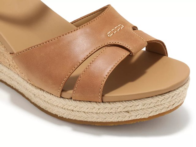 UGG Cloverdale Espadrille Wedge Sandal Free Shipping DSW