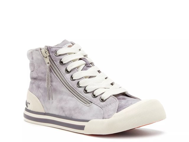 Rocket Dog Jazzin Women s High Top Shoes Size 6.5 Grey