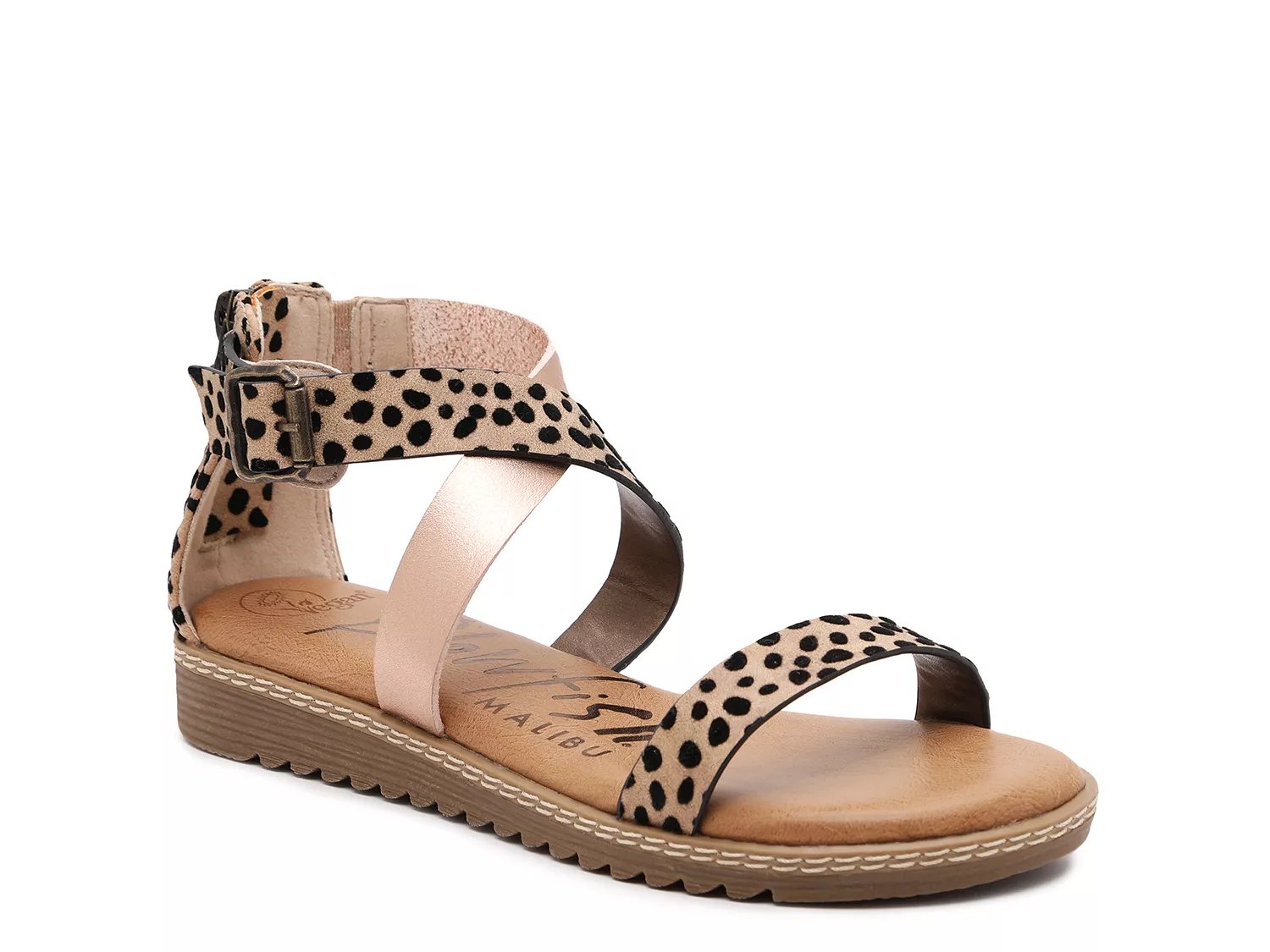 leopard mules dsw