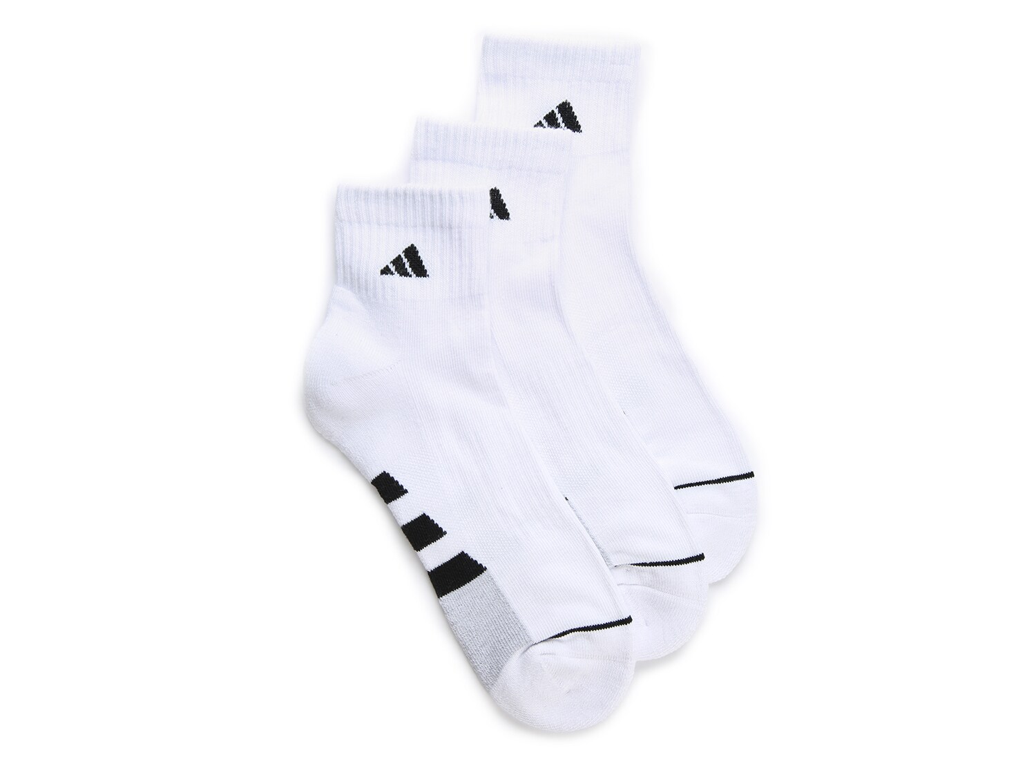  Cushioned Men's Ankle Socks - 3 Pack 