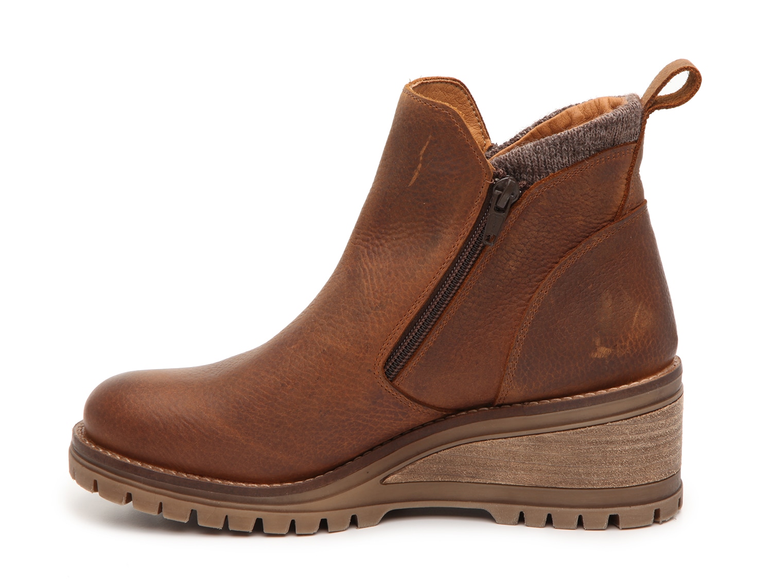 bullboxer dorian wedge bootie cognac