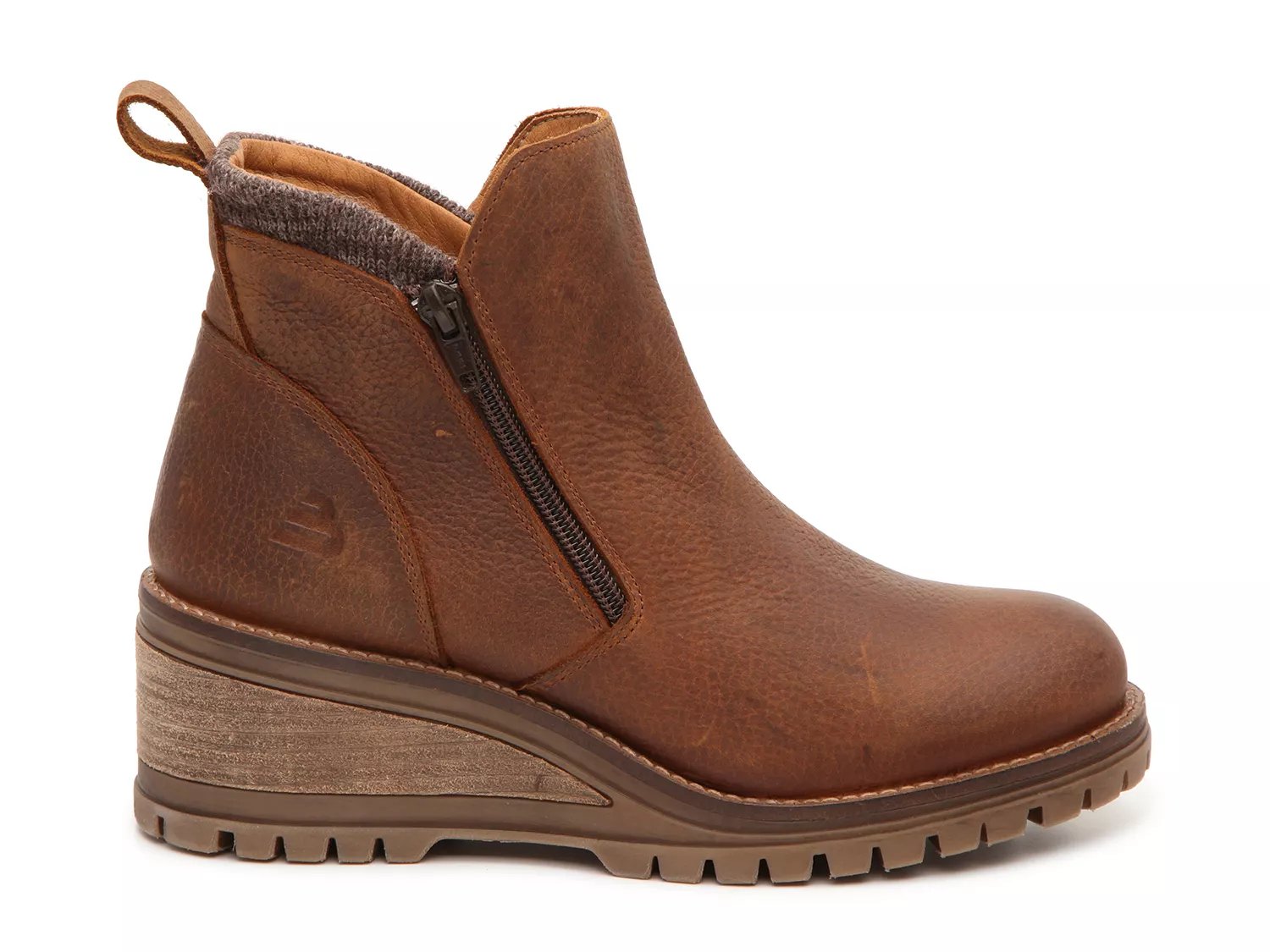 cognac boots dsw