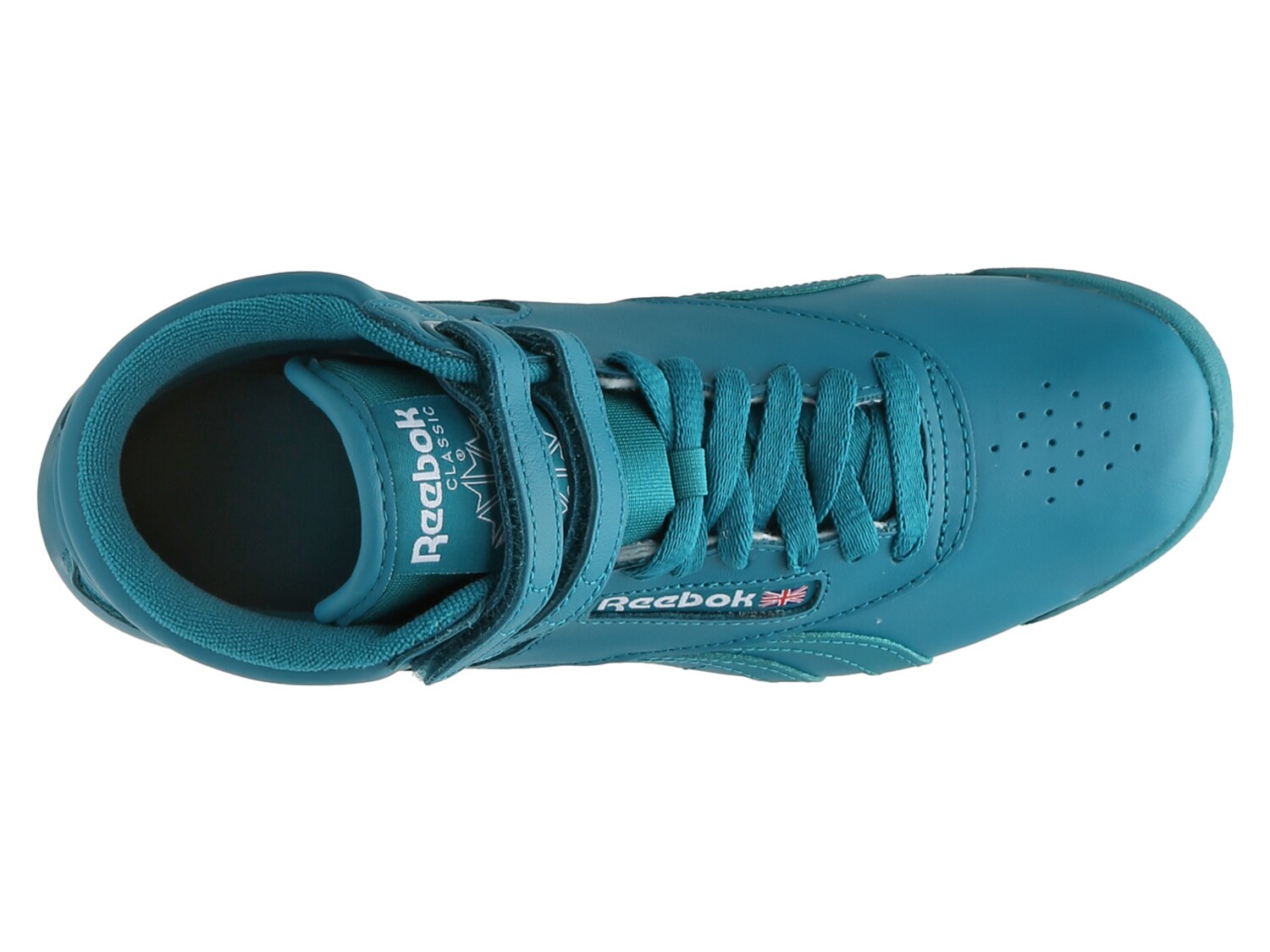 reebok freestyle hi teal