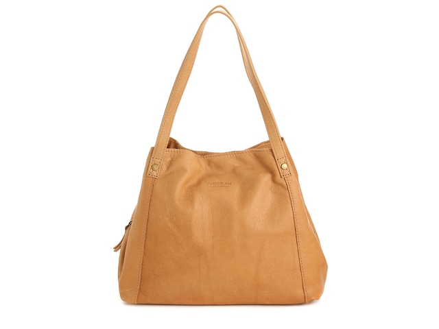 American Leather Co. Leather Shoulder Bag - Free Shipping | DSW
