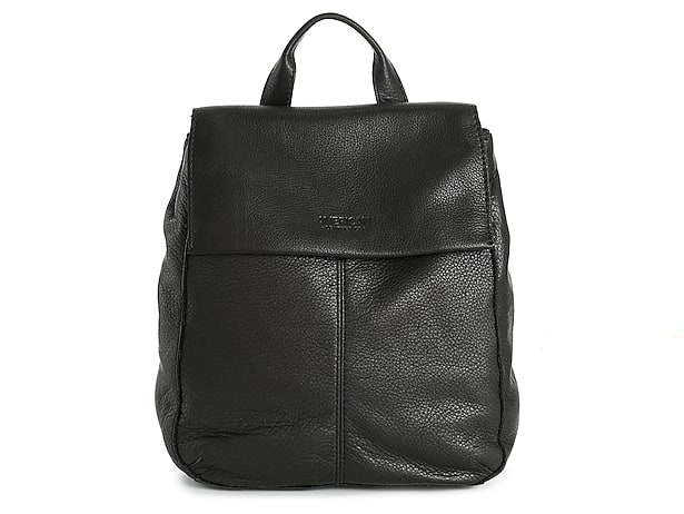 American Leather Co. Leather Liberty Backpack ,Black