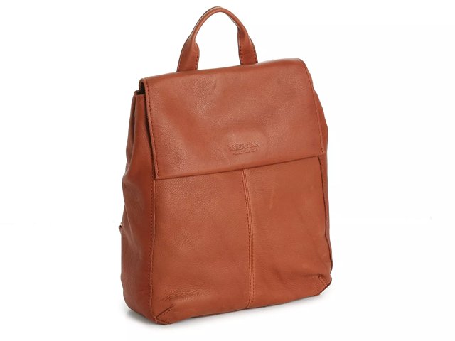 american leather backpack purse